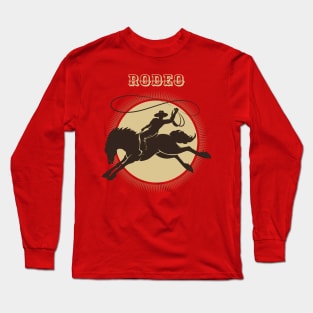 Rodeo Cowboy Long Sleeve T-Shirt